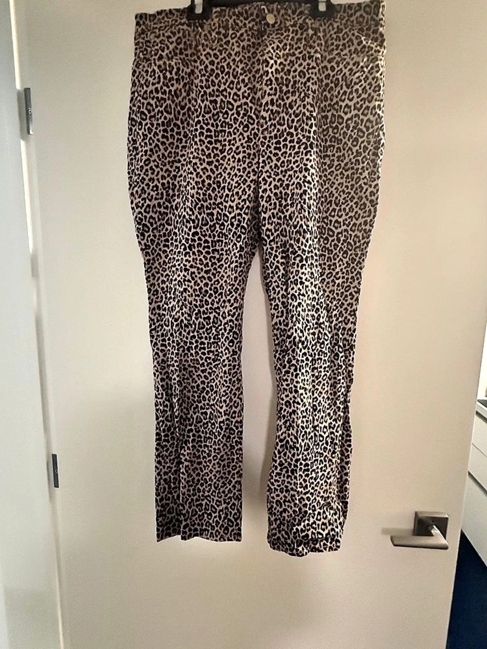 J.Crew Leopard Print Skinny Pants Waist 31